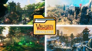 BEAUTIFUL Valheim Worlds Available for Download | SmittySurival Patreon Launch