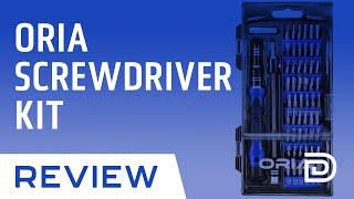 ORIA Magnetic Screwdriver ► 60 in 1 Screwdriver Kit Review ◄ Unboxing Repair Tool Kit