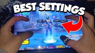 These Fortnite MOBILE Settings Make Me Better than PC players!