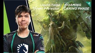 Liquid.Taiga - Treant Protector [Liquid vs Wind & Rain] MDL CHENGDU MAJOR 2019 (Players Perspective)