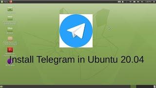 How to install telegram on ubuntu 20.04