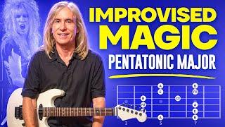 This trick turns boring guitar leads into improvised magic - the Major Pentatonic scale