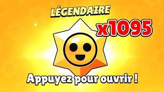 1 AN de PACK OPENING de BOÎTE PRIX STARR = 1095 BOÎTES STARR Brawl Stars