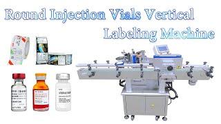 HYTB-150S Round Injection Vials Vertical Labeling Machine