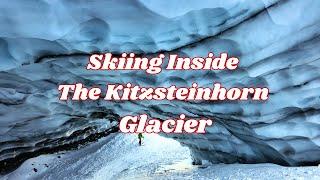 Skiing Inside The Kitzsteinhorn Glacier in Kaprun, Austria with Snow Camps Europe