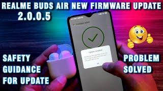 Realme Buds Air Firmware Update | Safety Guidance For Update| How to Update Realme Buds Air Properly