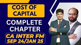 Cost of Capital Complete Chapter | CA Inter Financial Management Chapter 4 | CA Inter FM Chapter 4