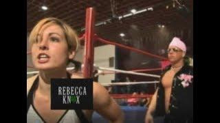 Rebecca Knox (Becky lynch) vs Madison 2005