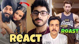 Carryminati React on Kulhad Pizza Couple, Ashish Chanchlani Fans Roast Harsh Beniwal, Elvish Yadav