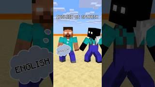 HELP Herobrine From English Or Spanish #friendship #shorts #trending #anime