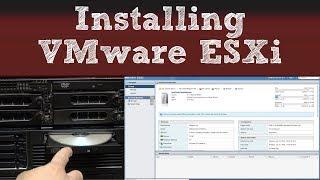 Installing VMware ESXi