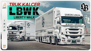 Truk KALCER Pakai Body Kit Liberty Walk