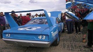   Great Sounding V8 Plymouth Superbird "Petty Tribute Car"