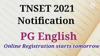 TNSET 2021 Exam Details