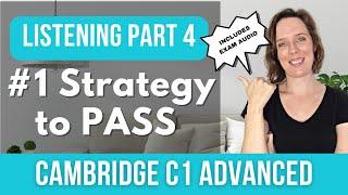 CAMBRIDGE C1 ADVANCED LISTENING |  MULTIPLE MATCHING | STRATEGY |  CAMBRIDGE CAE EXAM TIPS