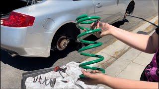 How To Install Lowering Springs (COMPLETE GUIDE)