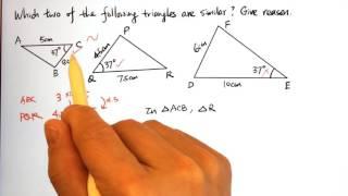 9.4g Example Ratio of 2 sides, included angle