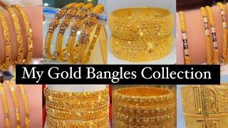 My Gold Bangles And Bracelets Collection