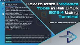 How To Install VMware Tools in Kali Linux 2019.4 Using Terminal | TECH DHEE