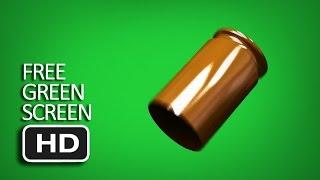 Free Green Screen - Shotgun Bullet Shell (Real Speed)