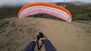 Mussel Rock Paragliding. Calm. Airwave Sport 4