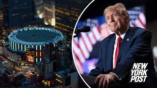 WATCH LIVE: Donald Trump holds rally at NYC's Madison Square Garden