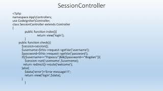 CodeIgniter 4  Login with sessions