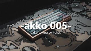 this sounds good for 150$ - AkkoMod 005 w/ akko sakura switches | Sound test