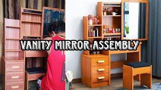 How to Assemble Vanity Mirror | Grace Alconera