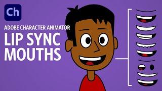 Creating Lip Sync Mouths (Adobe Character Animator Tutorial)