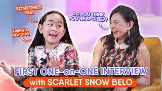 FIRST ONE-on-ONE INTERVIEW with SCARLET SNOW BELO | DR. VICKI BELO