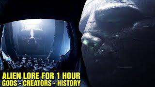 Alien Lore for 1 Hour - Gods and Creators, Origin of Life, Xenomorph History, Alien Covenant Ending