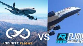 The ULTIMATE Comparison! RFS VS Infinite FLIGHT!