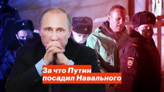 За что Путин посадил Навального