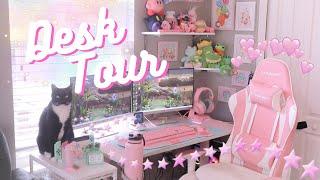 kawaii gaming desk tour!!  *with links