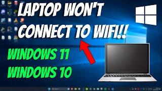 How To Fix Laptop Wont Connect To Wifi