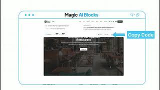 Generate UI Sections in 5 sec with AI - Magic AI Blocks