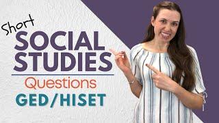 GED/HiSET Social Studies Practice - Short