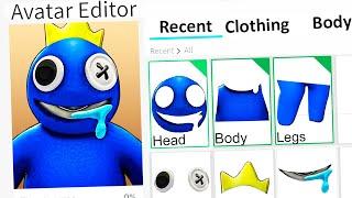 Making BLUE From RAINBOW FRIENDS a Roblox Account!