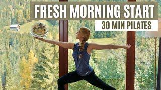 30 MIN FRESH MORNING WORKOUT with Total Body Pilates | No equipment needed | Ivana De Jelaca