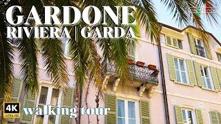 GARDONE RIVIERA 4K walking tour  Lake Garda, travelling in Italy  CiaoBellaItalia