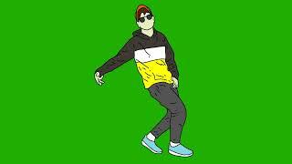 Free Greenscreen dance boy animation no copyright, free use for any project