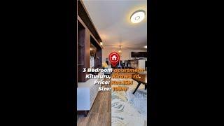 Inside an Elegant15,000,000 3-Bed Apartment in Kitusuru | Kenya