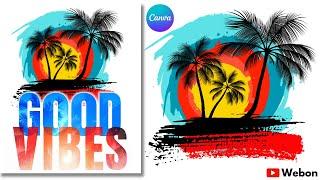 Canva Digital Art Poster Design Tutorial - Digital Art for Beginners