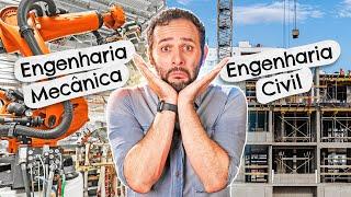 ENGENHARIA CIVIL e MECÂNICA: construindo o mundo #VocêPodeSer Ep. 7