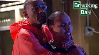 Gus Kills Victor - Behind The Scenes | Breaking Bad Extras Season 4 Episode 1 - Box Cutter