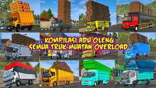 AUT0 GULING. K0MP1L4SI ADU 0L3N9 BUSSID SEMUA TRUK MUATAN 0VERL0AD || 0LEN9 GADA AHLAK.!