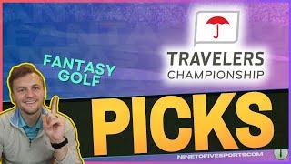 PGA DFS: Travelers Championship PREVIEW [Core Plays, Profitable Approach, Values - DraftKings Bets]