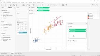 Clustering in Tableau