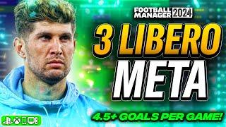 Unstoppable Libero Tactic in FM24: Score 4.5+ Goals Every Game!